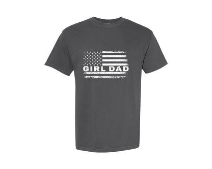 brand:Comfort Colors|color:Pepper|Girl Dad 15 Graphic T-Shirt