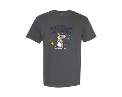 brand:Comfort Colors|color:Pepper|Sarcastic Mouse Funny Animal Weird Graphic T-Shirt