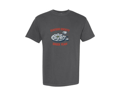 brand:Comfort Colors|color:Pepper|Seafood T Shirt Design 3 Graphic T-Shirt