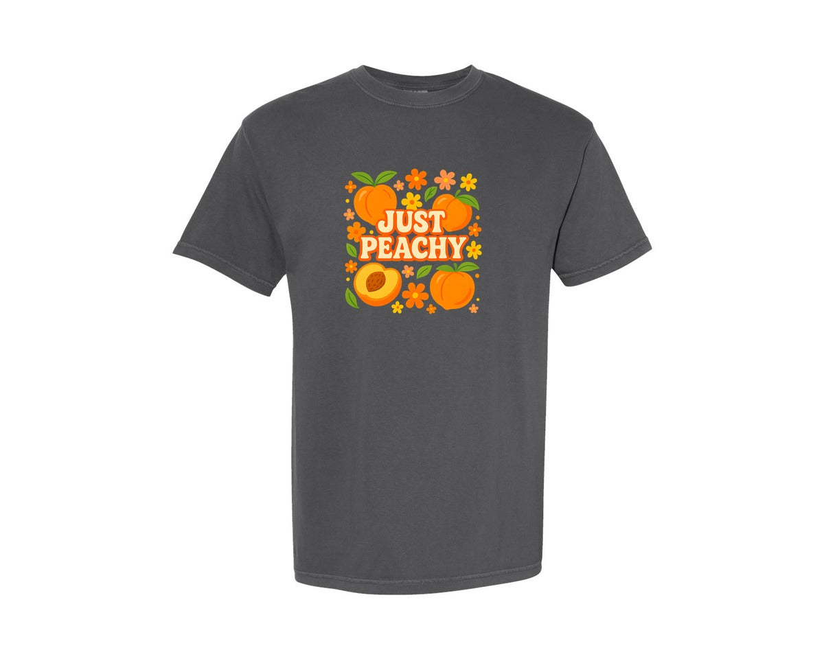 brand:Comfort Colors|color:Pepper|Cute Summer Fruit T Shirt Design Graphic T-Shirt