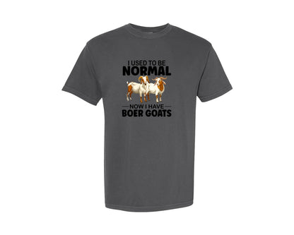 brand:Comfort Colors|color:Pepper|Funny Farm Animal T Shirt Design 2 Graphic T-Shirt