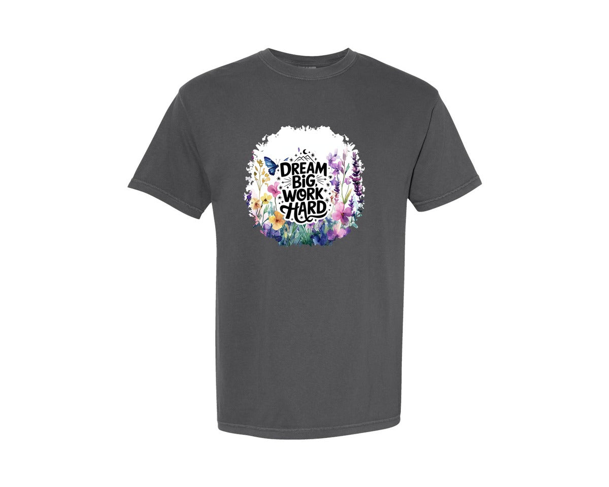 brand:Comfort Colors|color:Pepper|Inspirational Quote Round Tshirt 17 Graphic T-Shirt