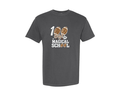 brand:Comfort Colors|color:Pepper|Happy 100 Days Of School T Shirt Design 30 Graphic T-Shirt