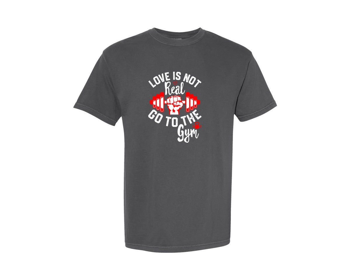 brand:Comfort Colors|color:Pepper|Funny Fitness Gym Motivation Graphic T-Shirt