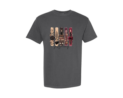 brand:Comfort Colors|color:Pepper|Bookish Book Lover Reading Booktok 2 Graphic T-Shirt