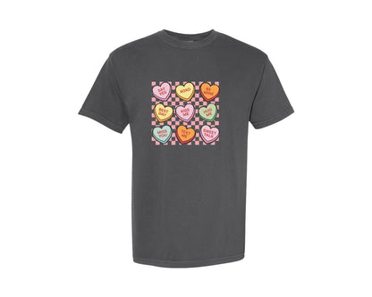 brand:Comfort Colors|color:Pepper|Coquette Valentine Trendy Valentine Graphic T-Shirt