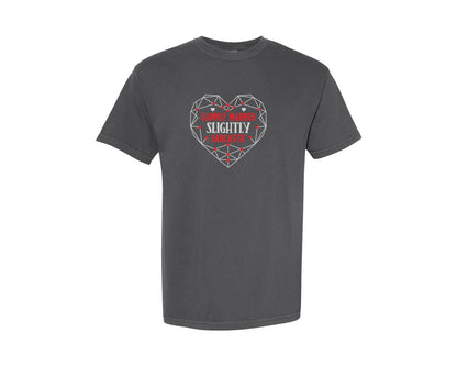 brand:Comfort Colors|color:Pepper|Valentine Day Funny T Shirt 2 Graphic T-Shirt