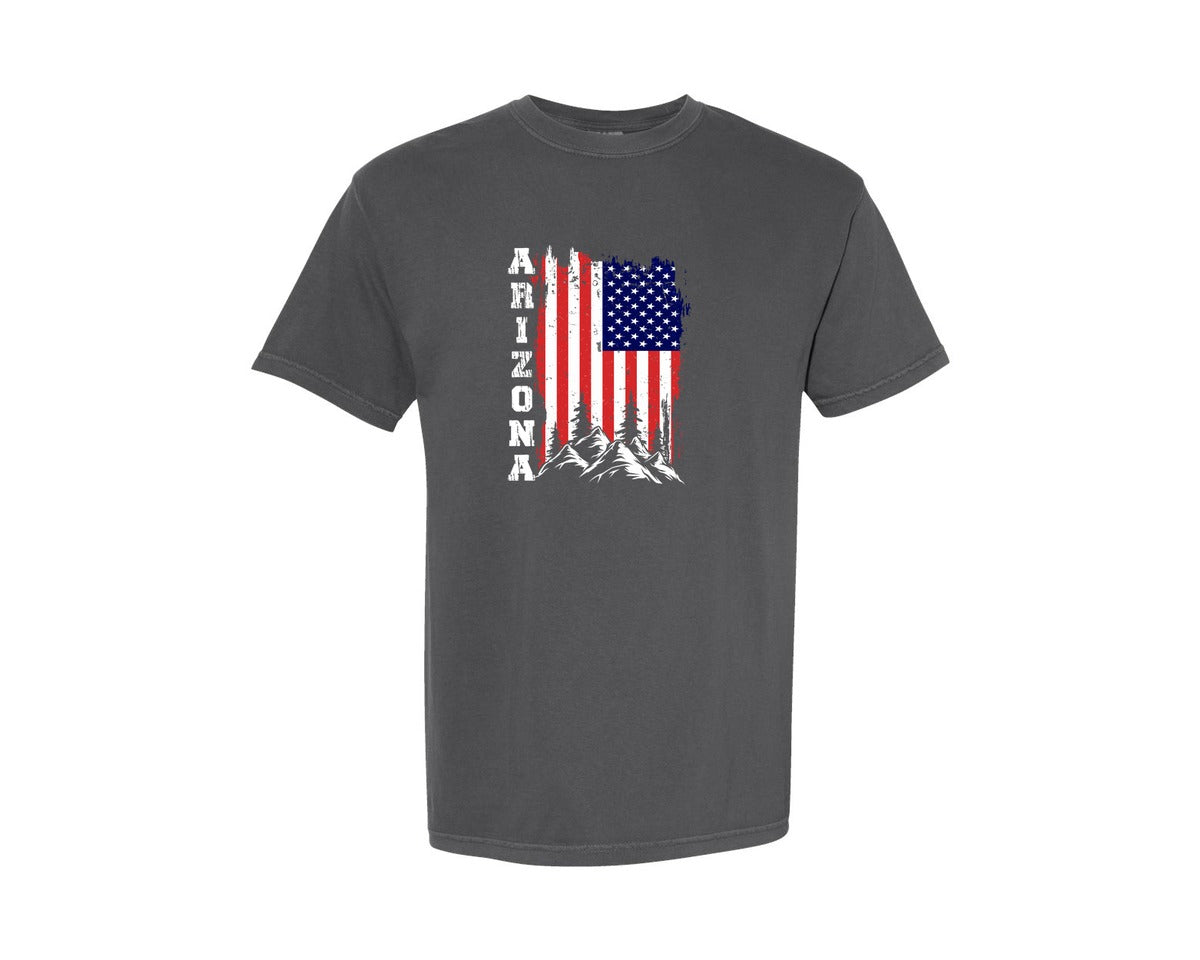 brand:Comfort Colors|color:Pepper|Outdoor Hiking T Shirt Design 2 Graphic T-Shirt