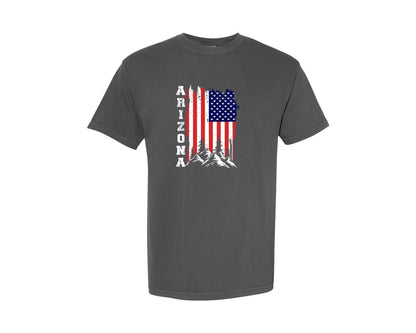 brand:Comfort Colors|color:Pepper|Outdoor Hiking T Shirt Design 2 Graphic T-Shirt