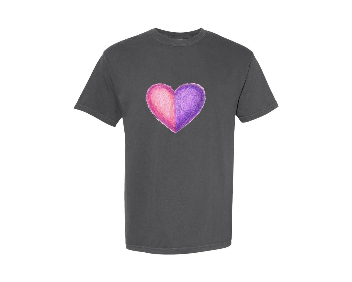 brand:Comfort Colors|color:Pepper|Fear Not For I Am With You Pngcross Graphic T-Shirt