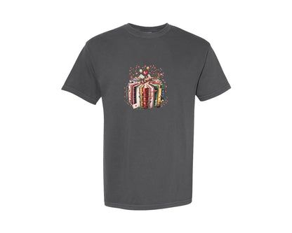 brand:Comfort Colors|color:Pepper|Valentine Books Graphic T-Shirt