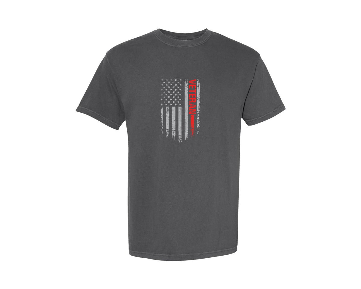 brand:Comfort Colors|color:Pepper|Veteran 29 Graphic T-Shirt