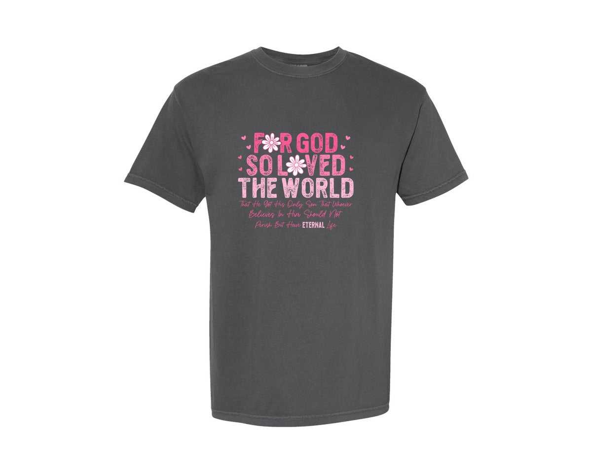brand:Comfort Colors|color:Pepper|John 316 Christian 2 Graphic T-Shirt