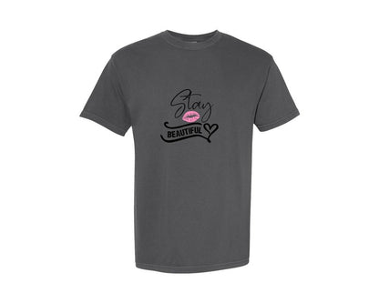 brand:Comfort Colors|color:Pepper|Makeup Bag 8 Graphic T-Shirt