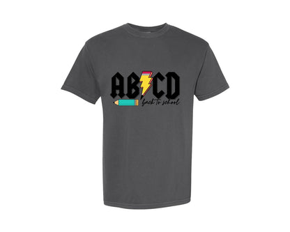 brand:Comfort Colors|color:Pepper|Back To School 173 Graphic T-Shirt