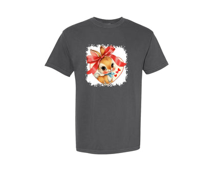 brand:Comfort Colors|color:Pepper|Vintage Valentine Square Tshirt 22 Graphic T-Shirt