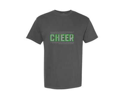 brand:Comfort Colors|color:Pepper|Cheer Rhinestone Templates Design 3 Graphic T-Shirt