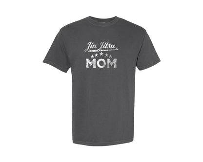 brand:Comfort Colors|color:Pepper|Jiu Jitsu Mom Martial Arts Mom Graphic T-Shirt