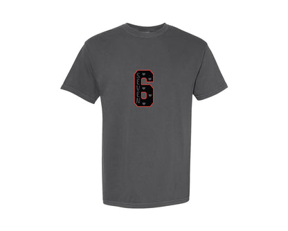 brand:Comfort Colors|color:Pepper|Six Seven Valentines Day Funny 6 7 2 Graphic T-Shirt