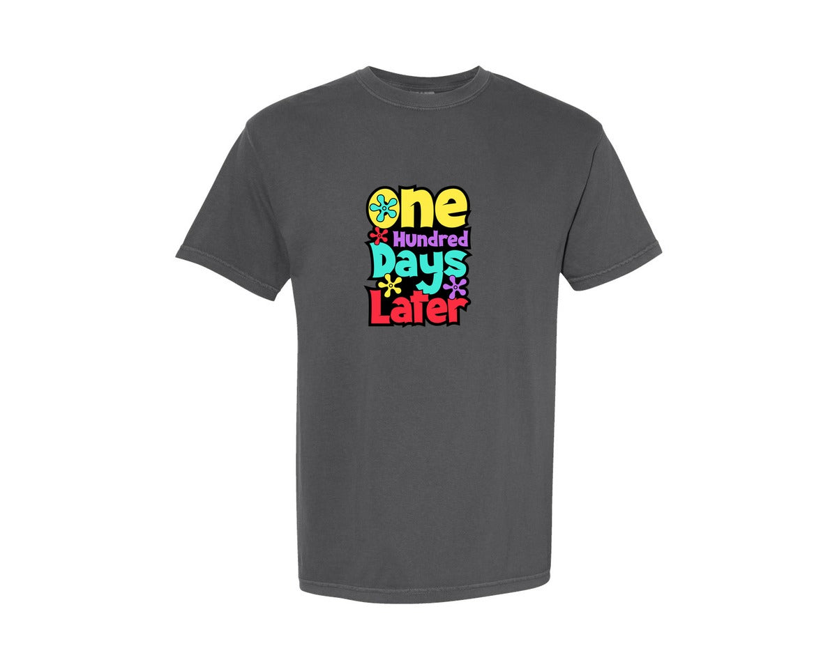 brand:Comfort Colors|color:Pepper|One Hundred Days Later 2 Graphic T-Shirt