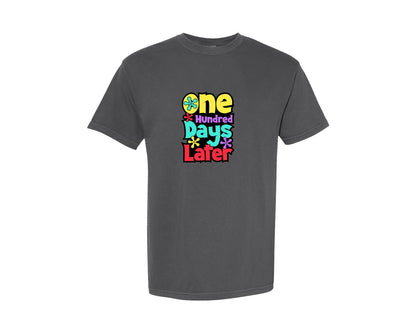 brand:Comfort Colors|color:Pepper|One Hundred Days Later 2 Graphic T-Shirt