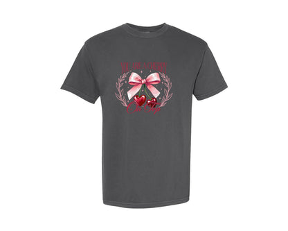 brand:Comfort Colors|color:Pepper|You Are A Cherry On Top 2 Graphic T-Shirt