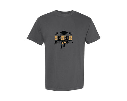 brand:Comfort Colors|color:Pepper|Senior Mom 2026 Class Of 2026 5 Graphic T-Shirt