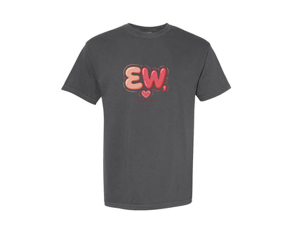 brand:Comfort Colors|color:Pepper|Anti Valentine Design 2 Graphic T-Shirt