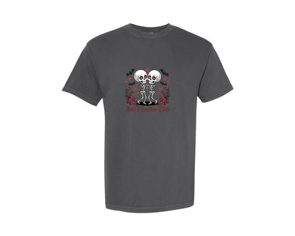 brand:Comfort Colors|color:Pepper|Anti Valentine Club 29 Graphic T-Shirt