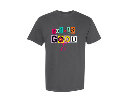 brand:Comfort Colors|color:Pepper|Retro Christian Coquette Graphic T-Shirt