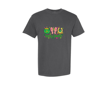 brand:Comfort Colors|color:Pepper|Lucky Charm St Patricks 8 Graphic T-Shirt
