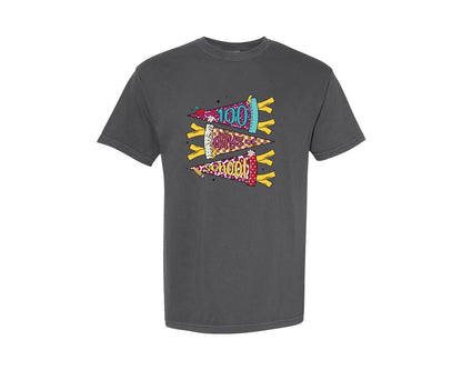 brand:Comfort Colors|color:Pepper|Happy 100 Days Of School School 2 Graphic T-Shirt