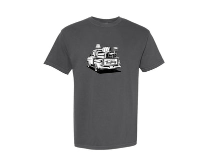 brand:Comfort Colors|color:Pepper|Id Rather Be Thrifting Antique Junk 2 Graphic T-Shirt