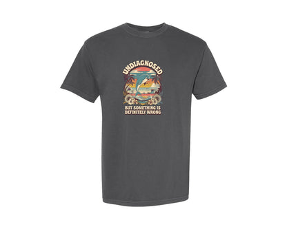 brand:Comfort Colors|color:Pepper|Funny Animals Mental Health Graphic T-Shirt
