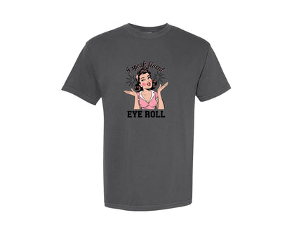 brand:Comfort Colors|color:Pepper|Funny Vintage Sarcastic Girl Sassy Graphic T-Shirt