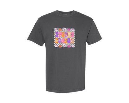 brand:Comfort Colors|color:Pepper|Spooky Season Retro Halloween 17 Graphic T-Shirt
