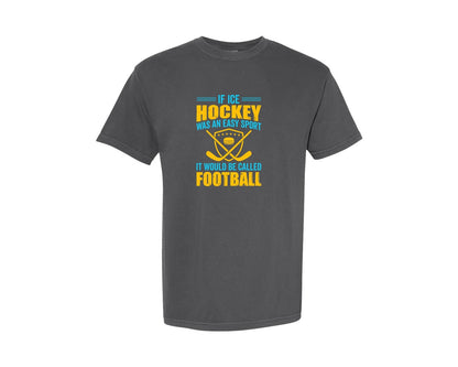 brand:Comfort Colors|color:Pepper|Ice Hockey T Shirt Design Vector Graphic T-Shirt