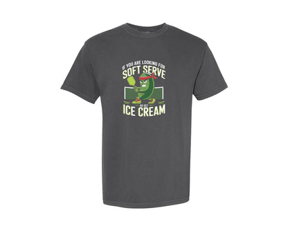 brand:Comfort Colors|color:Pepper|Funny Pickleball Player Paddleball Lover Graphic T-Shirt