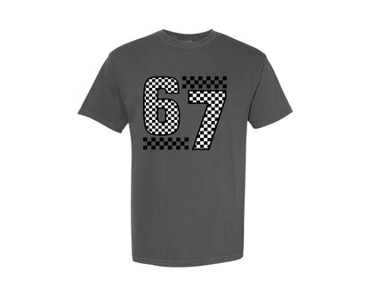 brand:Comfort Colors|color:Pepper|Six Seven 67 Funny 6 7 Graphic T-Shirt