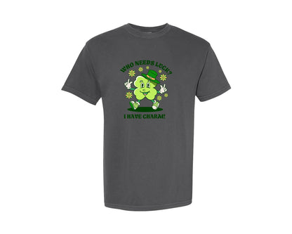 brand:Comfort Colors|color:Pepper|St Patricks Days T Shirt Designs Vol 1 Graphic T-Shirt