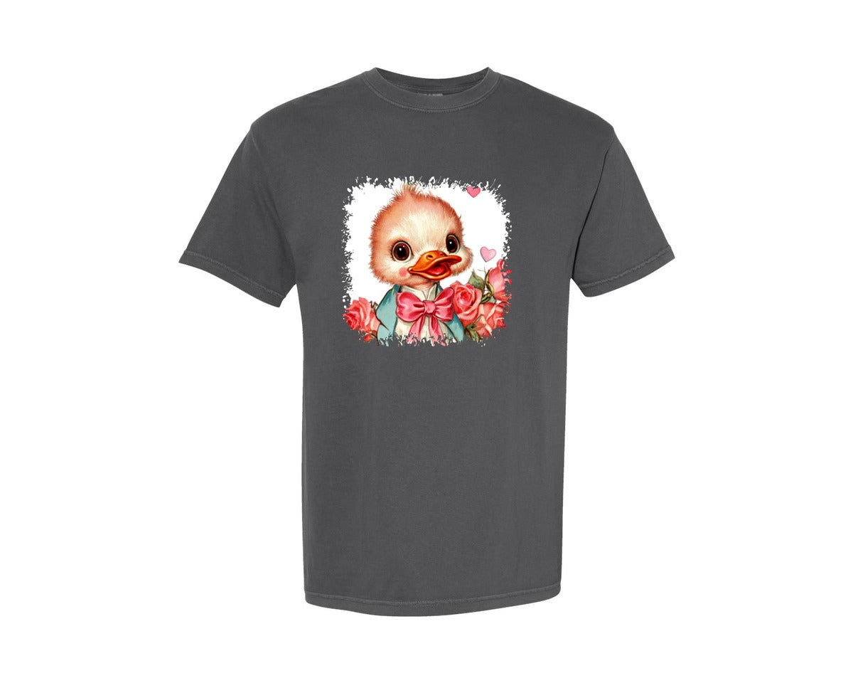brand:Comfort Colors|color:Pepper|Vintage Valentine Square Tshirt 29 Graphic T-Shirt