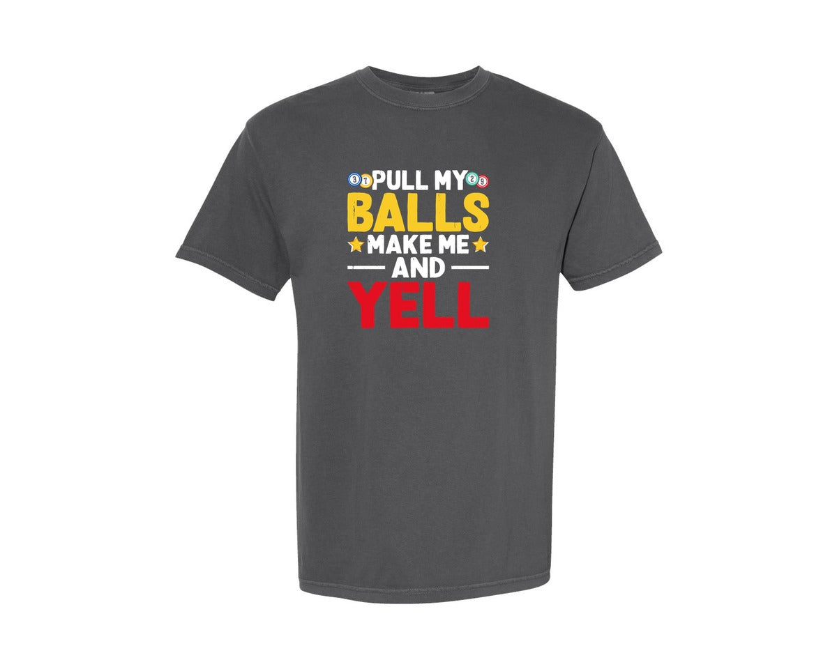 brand:Comfort Colors|color:Pepper|Casino Vintage Bingo T Shirt Design 69 Graphic T-Shirt