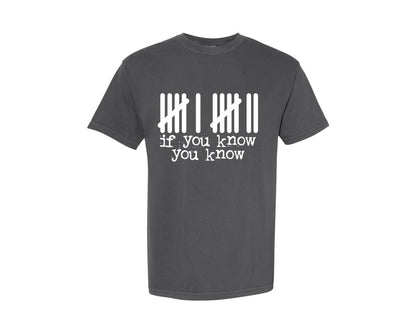brand:Comfort Colors|color:Pepper|If You Know Funny Generation Z Graphic T-Shirt
