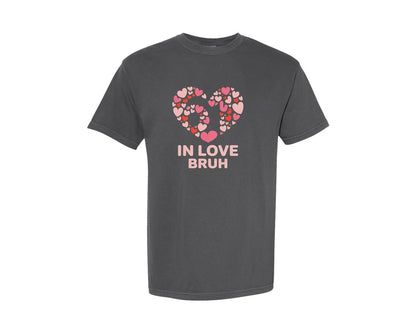 brand:Comfort Colors|color:Pepper|Funny 6 7 Valentines Day Graphic T-Shirt
