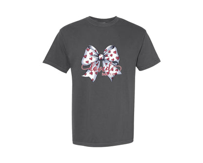 brand:Comfort Colors|color:Pepper|Christian Valentines Loved John 316 Graphic T-Shirt