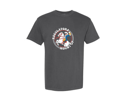 brand:Comfort Colors|color:Pepper|Regulators Mount Up 4Th Of July 2 Graphic T-Shirt