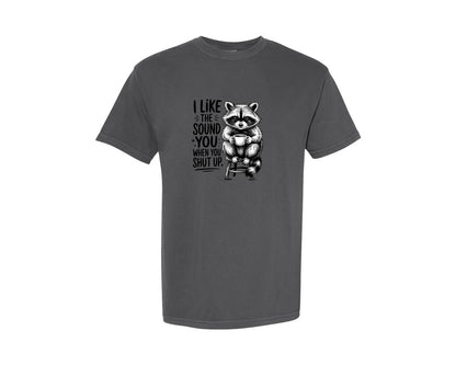 brand:Comfort Colors|color:Pepper|Funny Cat Sarcastic T Shirt Design Graphic T-Shirt