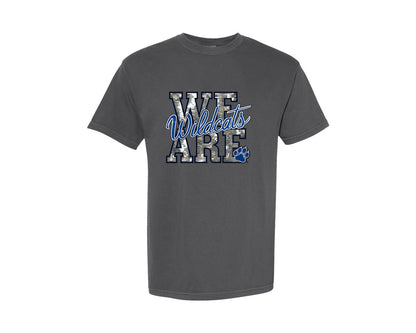 brand:Comfort Colors|color:Pepper|We Are Wildcats School Spirit Graphic T-Shirt