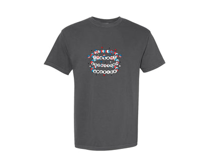 brand:Comfort Colors|color:Pepper|America Friendship Braclet Graphic T-Shirt