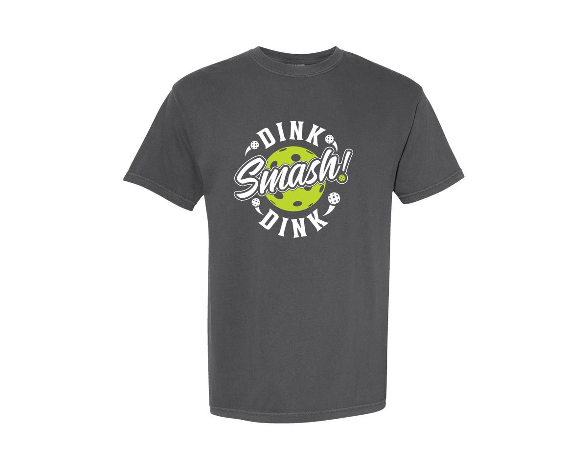 brand:Comfort Colors|color:Pepper|Pickleball Vector T Shirt Design Graphic Graphic T-Shirt